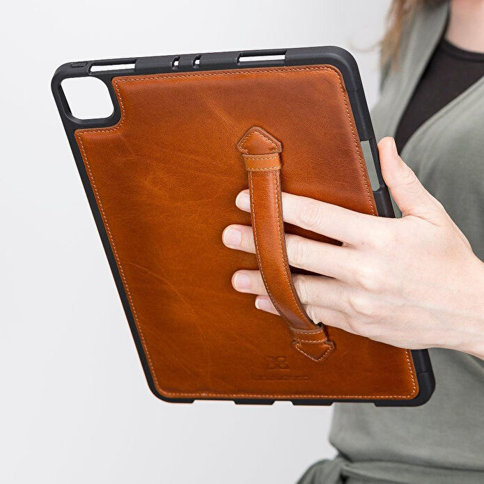 Bloominbag Bloomcase Felix Cognac Amber Apple Ipad Pro 11 Inç Hakiki Deri Kılıf