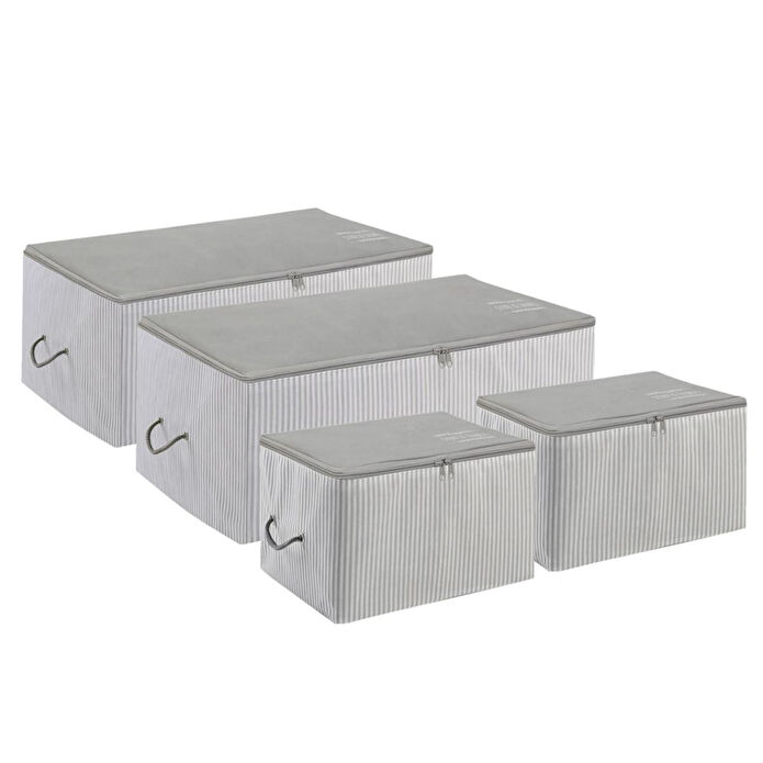 Ocean Home Textile 4'lü Gri Renk Stuff & Things Hurç Set
