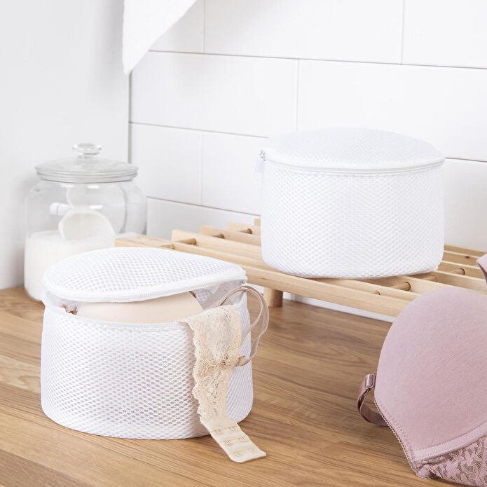 Ocean Home Textile Beyaz Renk İç Çamaşırı Yıkama Filesi 20 X 10 Cm