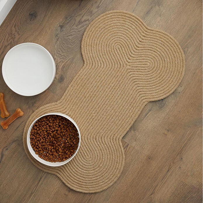 Ocean Home Textile Kemik Jüt Halat Paspas 73 X 43 Cm