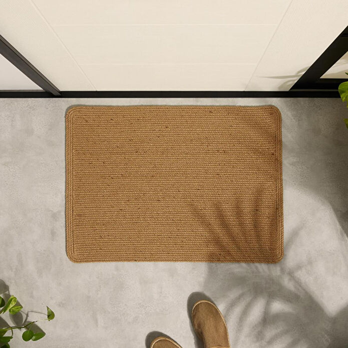 Ocean Home Textile Jüt Halat Kapı Önü Paspası 72 X 52 Cm