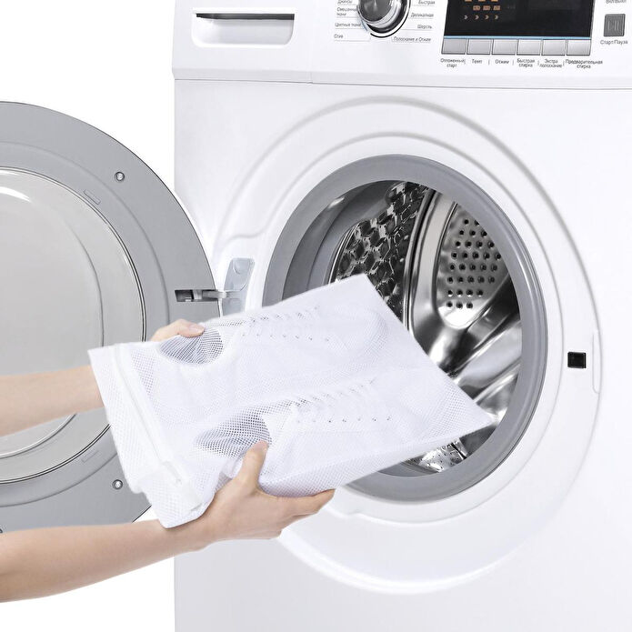 Ocean Home Textile 3'lü Beyaz Renk Ayakkabı Yıkama Filesi Set