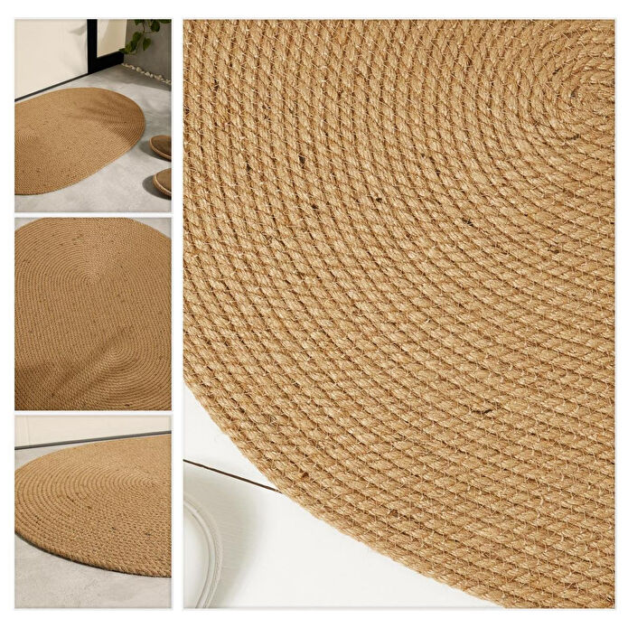 Ocean Home Textile Jüt Halat Kapı Önü Paspası 70 X 50 Cm
