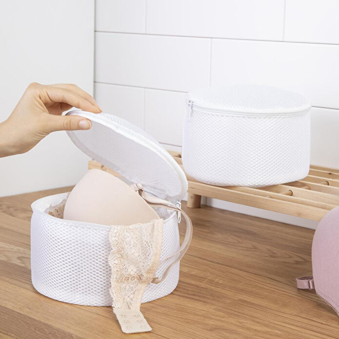 Ocean Home Textile 3'lü Beyaz Renk İç Çamaşırı Yıkama Filesi Set