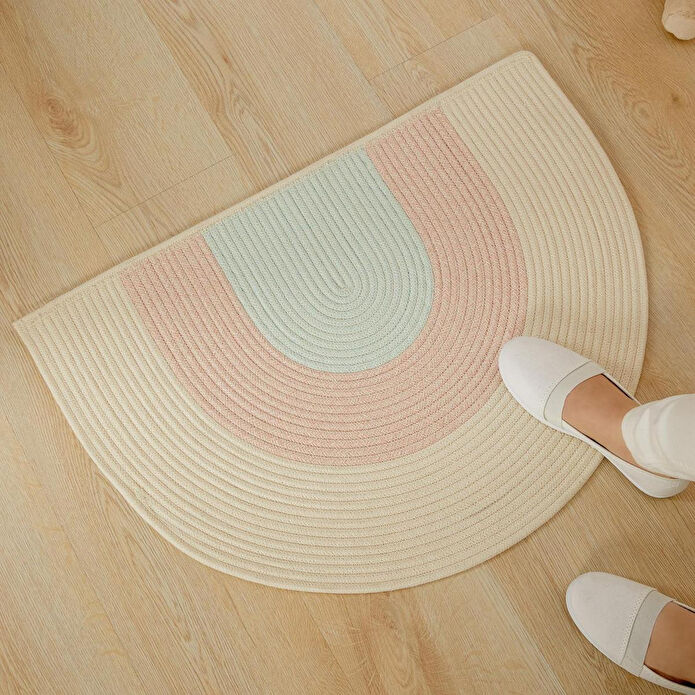 Ocean Home Textile Çocuk Odası Yıkanabilir Pamuklu Paspas 71 X 50 Cm