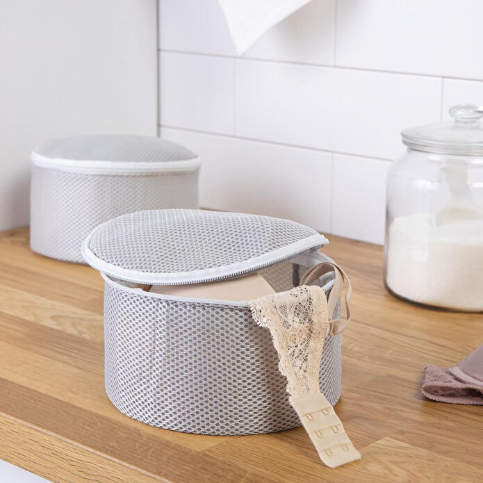 Ocean Home Textile Gri Renk İç Çamaşırı Yıkama Filesi 20 X 10 Cm