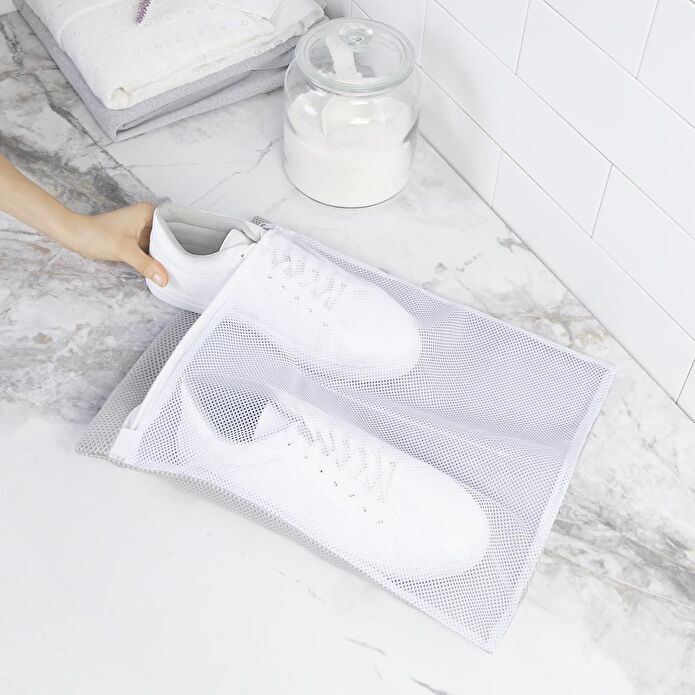 Ocean Home Textile Gri Renk Ayakkabı Yıkama Filesi 35 X 40 Cm
