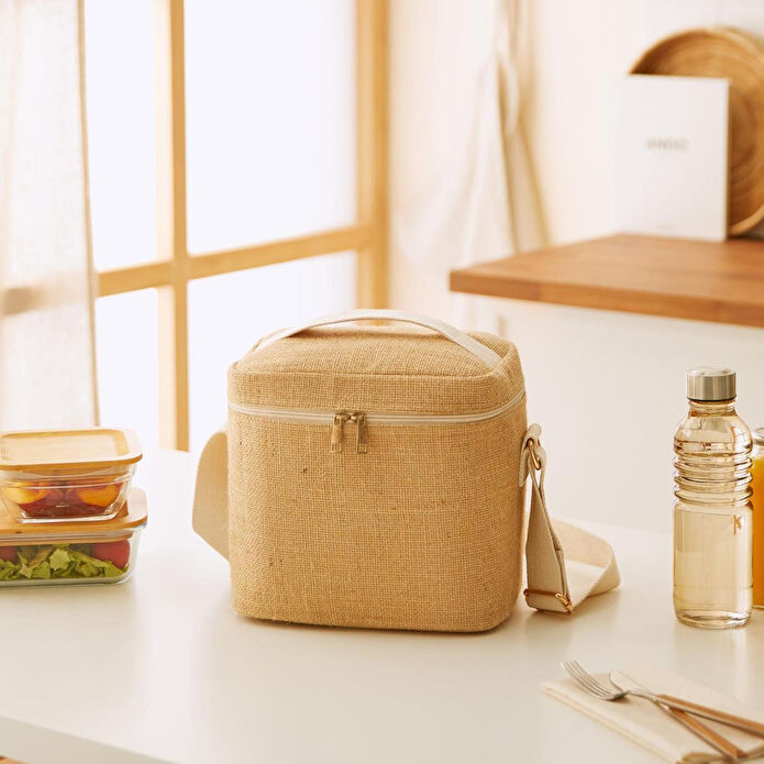 Ocean Home Textile Orta Boy Jüt Soğuk Tutan Çanta 23 X 16 X 23 Cm