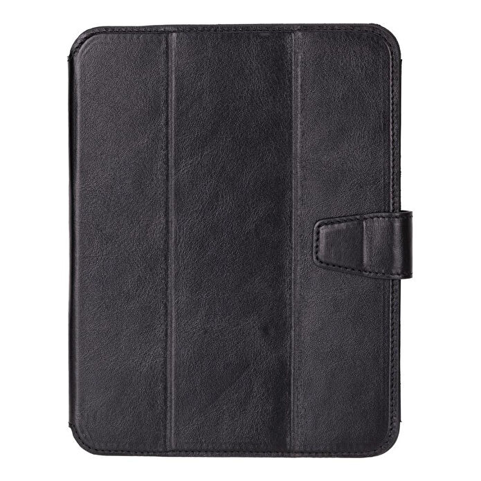 Bloominbag Bloomcase Trigon Obsidian Black Apple Ipad Mini (2024) Hakiki Deri Kılıf