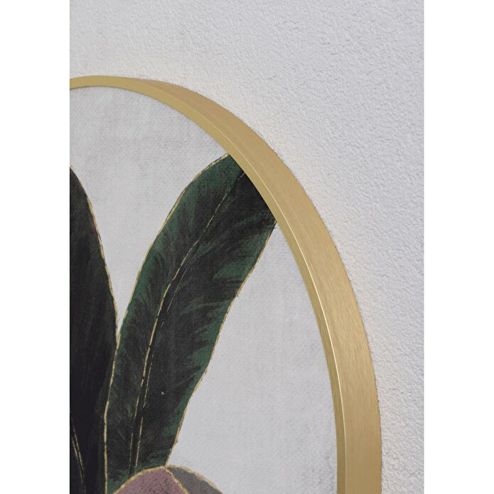 The Mia Botanic Leaf Tablo 60x90 Cm