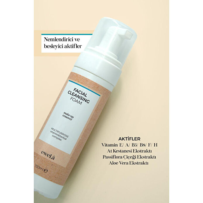 eweLa Yüz Temizleme Köpüğü - 50 Ml - Seyahat Boyu
