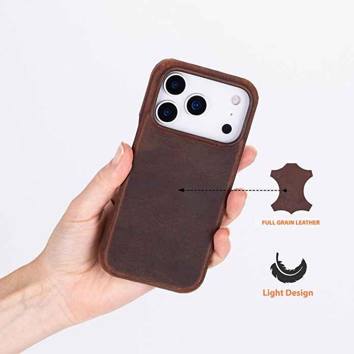 Bloominbag Bloomcase Ultimate Jacket Saddle Brown - Apple Iphone 17 Pro (6.3