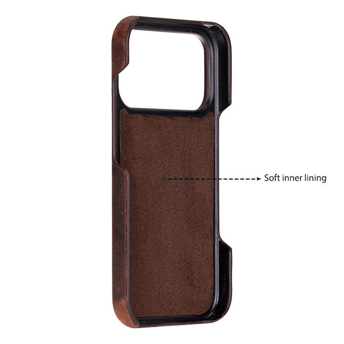 Bloominbag Bloomcase Ultimate Jacket Saddle Brown - Apple Iphone 17 Pro (6.3