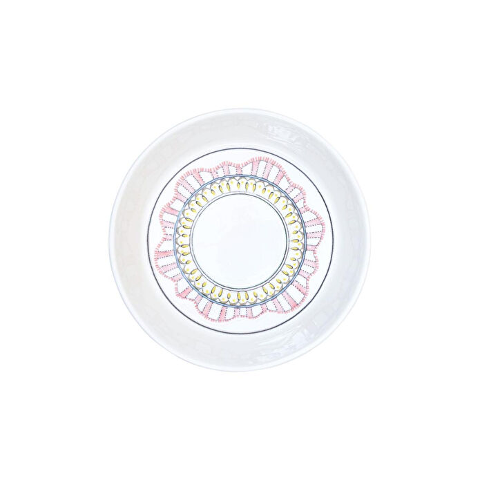 The Mia Spring Ayaklı Meyvelik Pembe 23x14 Cm