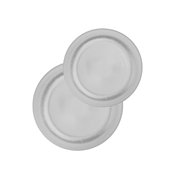 Rakle Splendid Cam 2'li Salata Kasesi Seti Yeşil 25 Cm - 30 Cm