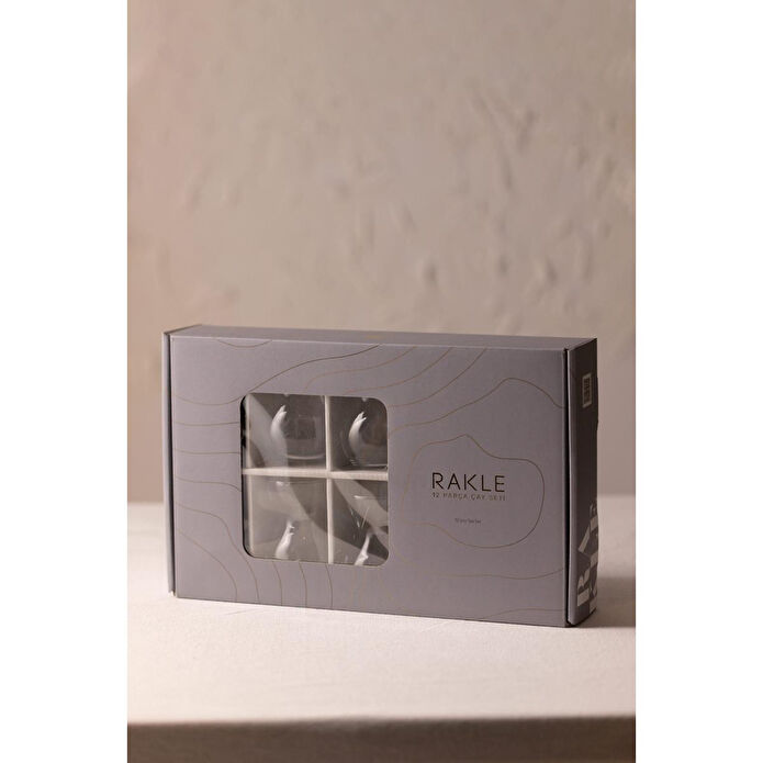 Rakle Astoria Kristalin 12 Parça Çay Seti 140 Cc