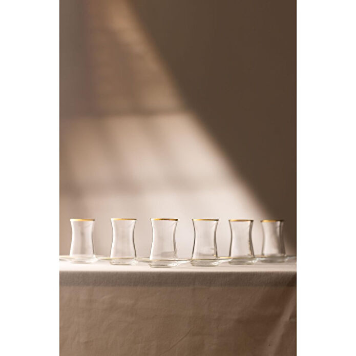 Rakle Avantgarde Gold 12 Parça Çay Seti 150 Cc