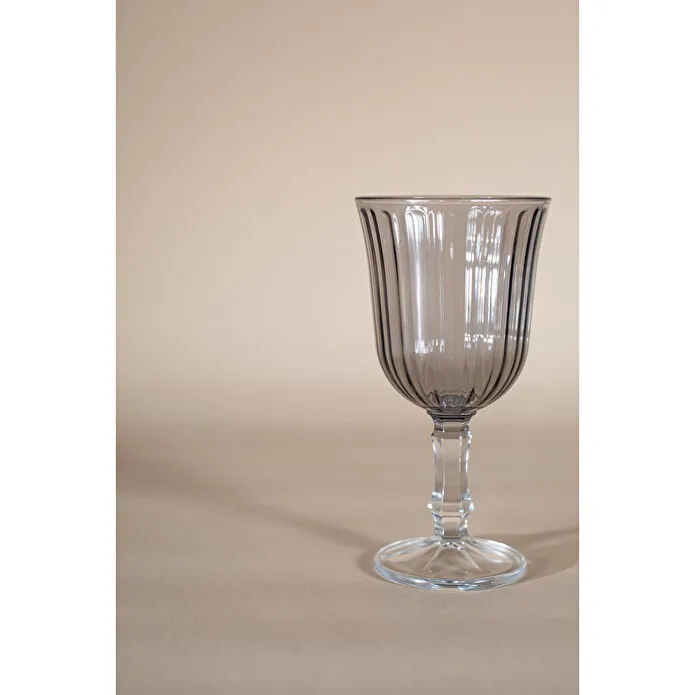 Rakle Splendid 4'lü Kadeh Seti Füme 240 Cc