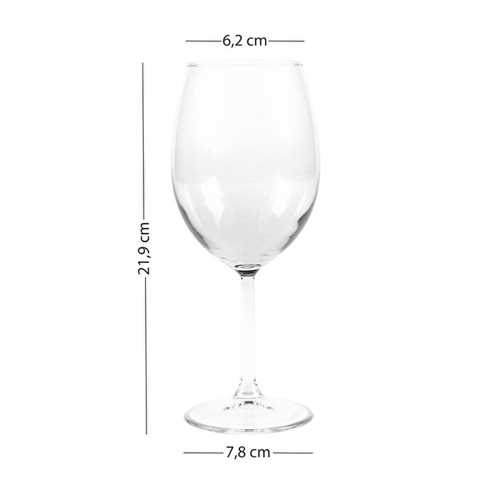 Rakle Astoria Gold 6'lı Kadeh Seti 540 Cc