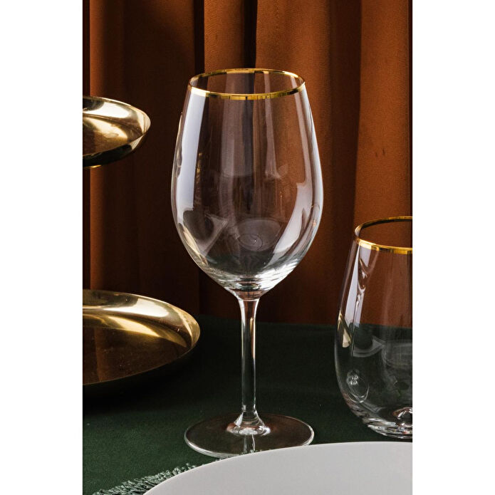 Rakle Astoria Gold 6'lı Kadeh Seti 540 Cc