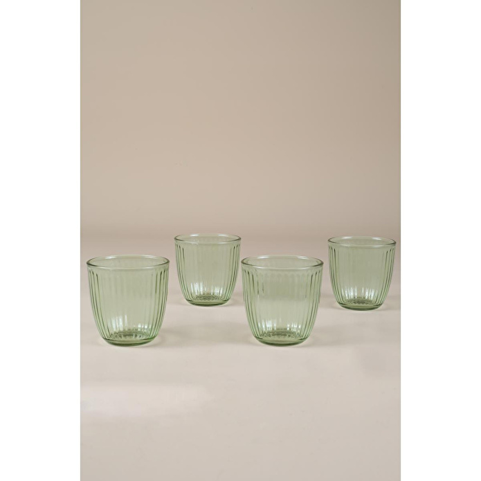 Rakle Splendid 4'lü Su Bardağı Seti Yeşil 290 Cc