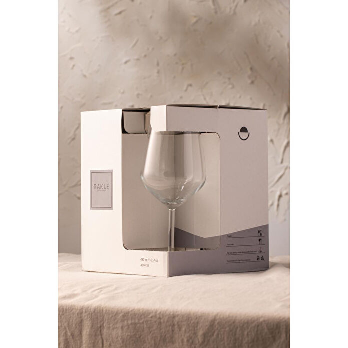 Rakle Avantgarde 4'lü Kadeh Seti 490 Cc