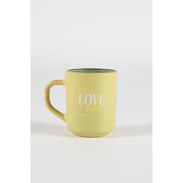 Rakle Mottolu Cam 3'lü Kupa Seti 250 Cc