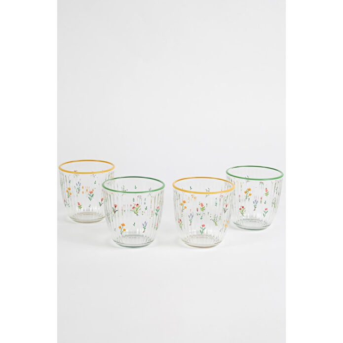 Rakle Botanical 4'lü Su Bardağı Seti 290 Cc