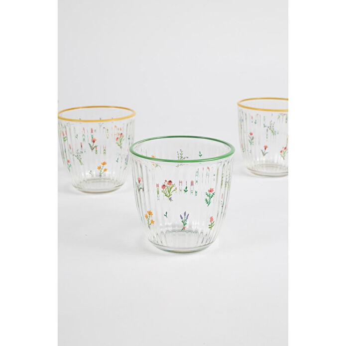 Rakle Botanical 4'lü Su Bardağı Seti 290 Cc