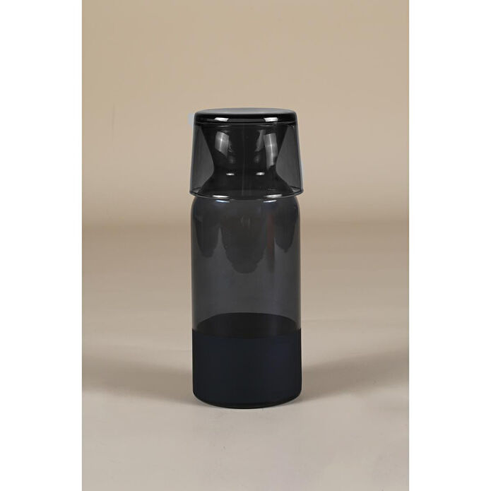 Rakle Matte Bardaklı Sürahi Siyah 700 Cc