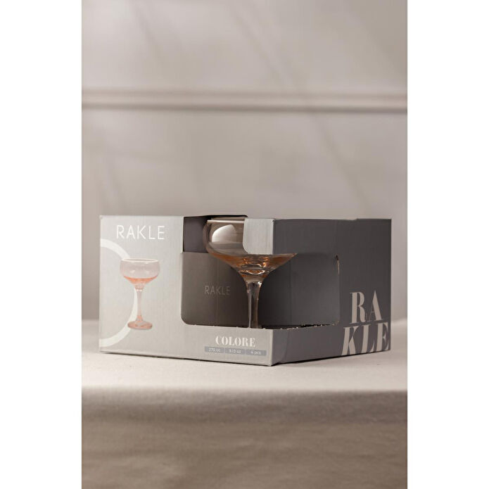 Rakle Colore 4'lü Dondurmalık Seti 270 Cc