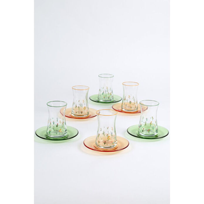 Rakle Botanical 12 Parça Çay Seti 170 Cc