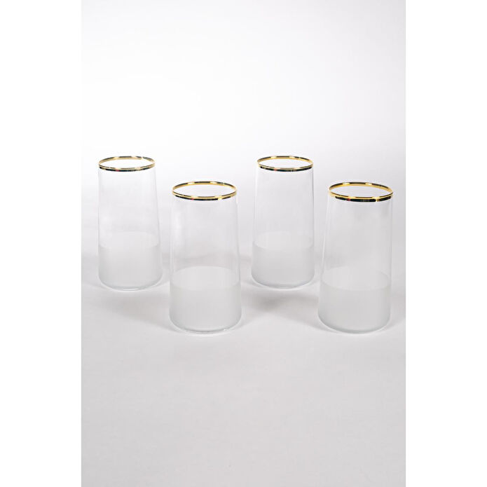 Rakle Nish 4'lü Meşrubat Bardağı Seti 520 Cc