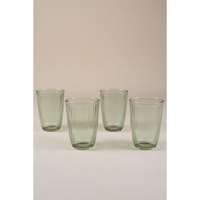 Rakle Splendid 4'lü Meşrubat Bardağı Seti Yeşil 395 Cc