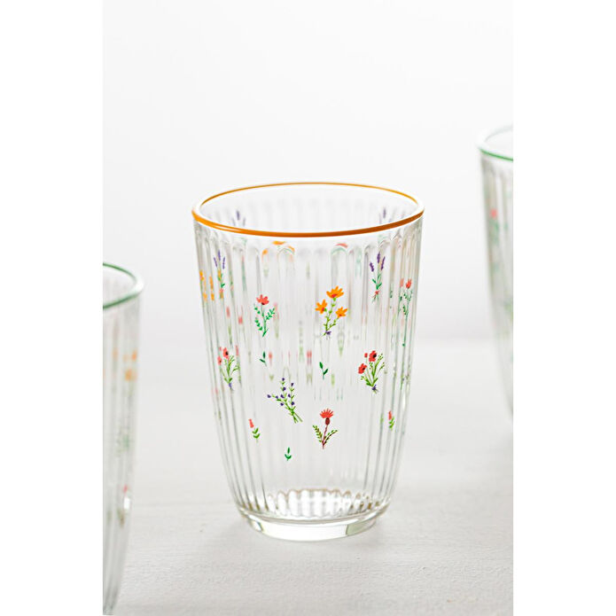 Rakle Botanical 4'lü Meşrubat Bardağı Seti 395 Cc