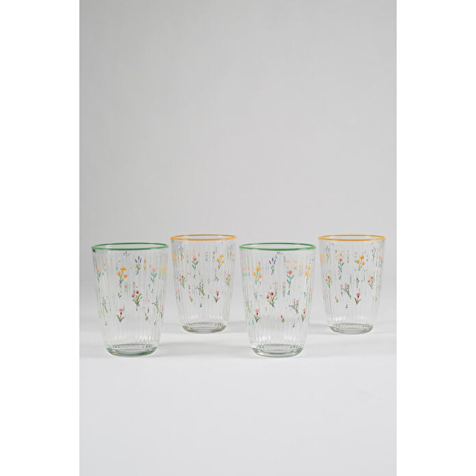 Rakle Botanical 4'lü Meşrubat Bardağı Seti 395 Cc