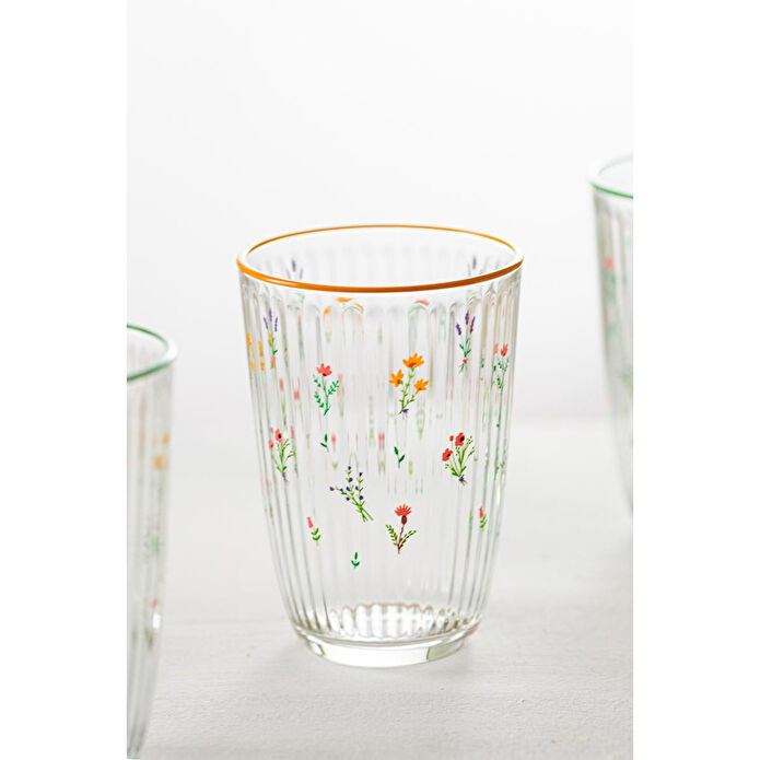 Rakle Botanical 4'lü Meşrubat Bardağı Seti 395 Cc