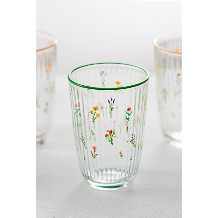 Rakle Botanical 4'lü Meşrubat Bardağı Seti 395 Cc