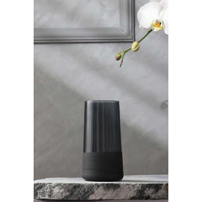 Rakle Matte 4'lü Meşrubat Bardağı Seti Siyah 520 Cc