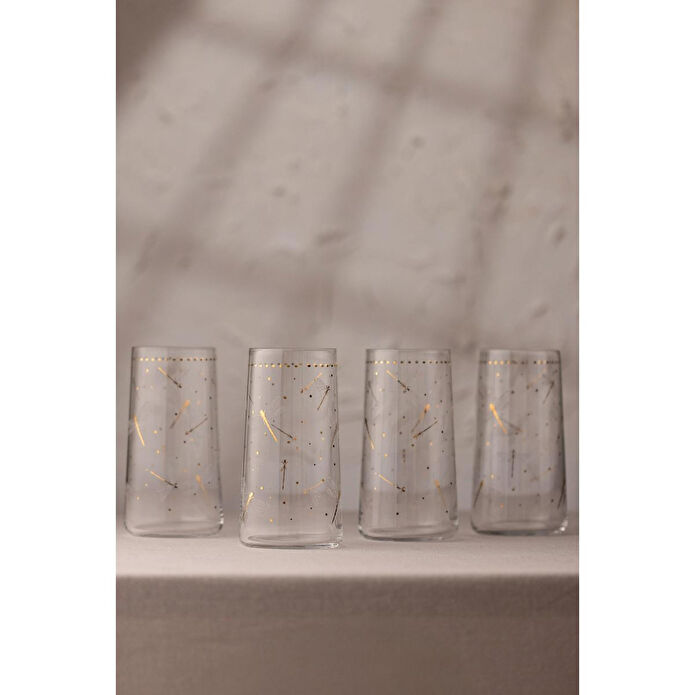 Rakle Dragonfly 4'lü Meşrubat Bardağı Seti 520 Cc