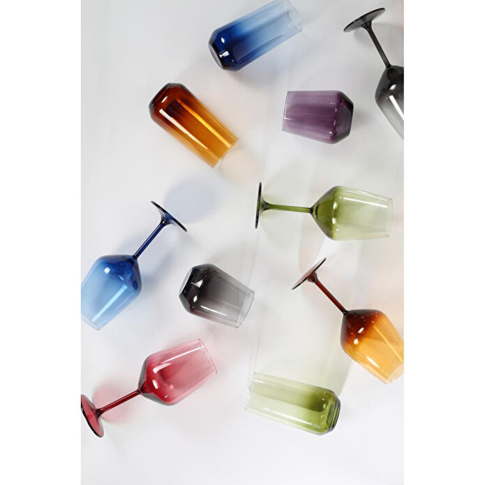 Rakle New Iconic 4'lü Meşrubat Bardağı Seti Füme 470 Cc