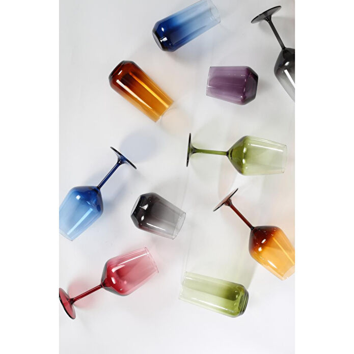 Rakle New Iconic 4'lü Meşrubat Bardağı Seti Füme 470 Cc