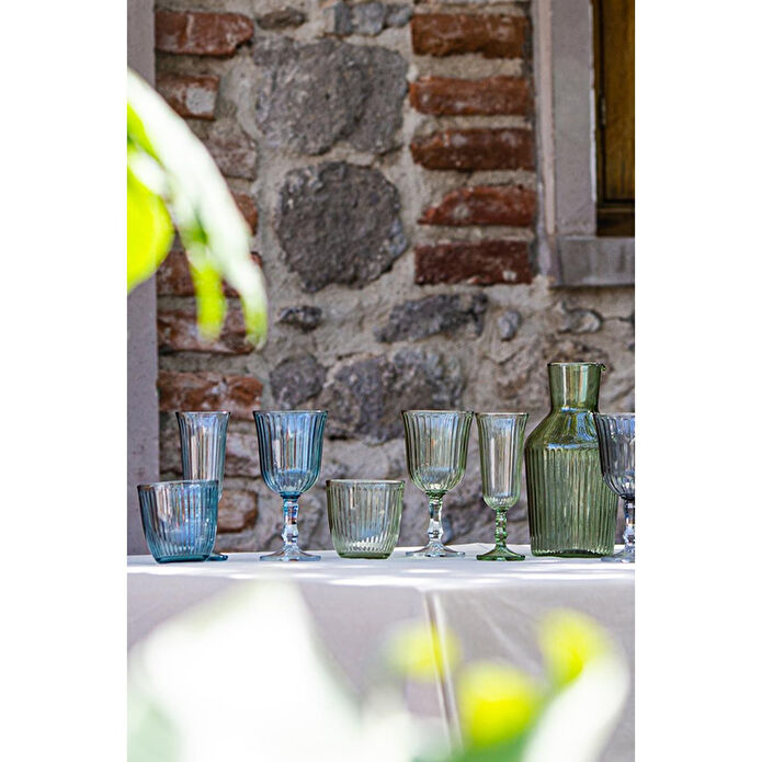 Rakle Splendid 4'lü Su Bardağı Seti Mavi 290 Cc