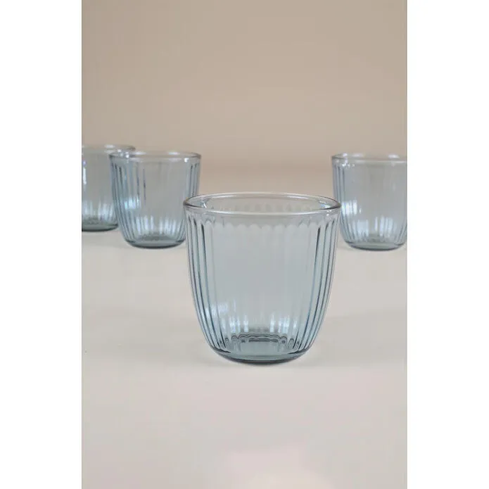 Rakle Splendid 4'lü Su Bardağı Seti Mavi 290 Cc