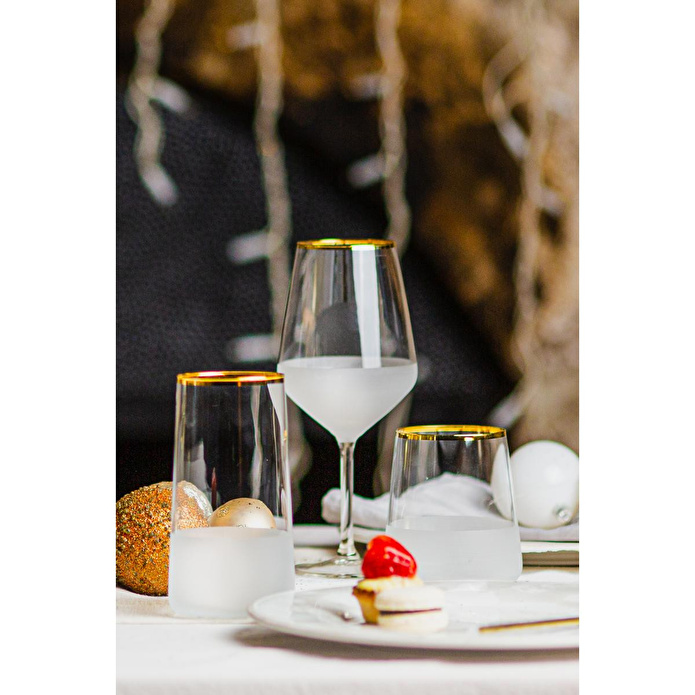 Rakle Nish 4'lü Su Bardağı Seti 420 Cc