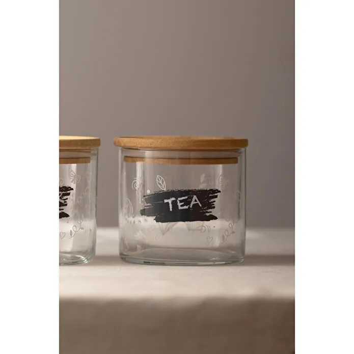 Rakle Siena 3'lü İstiflenebilir Kavanoz Seti 620 Cc