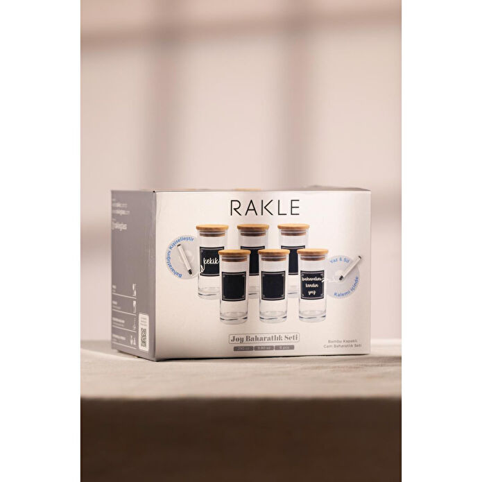 Rakle Joy 6'lı Baharatlık Seti 290 Cc