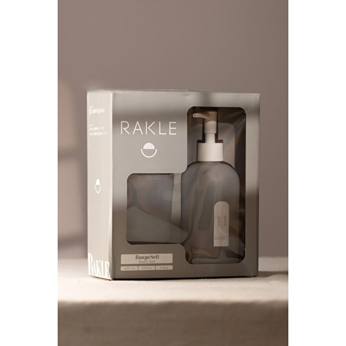 Rakle Envy Banyo Seti Gri 420 Cc
