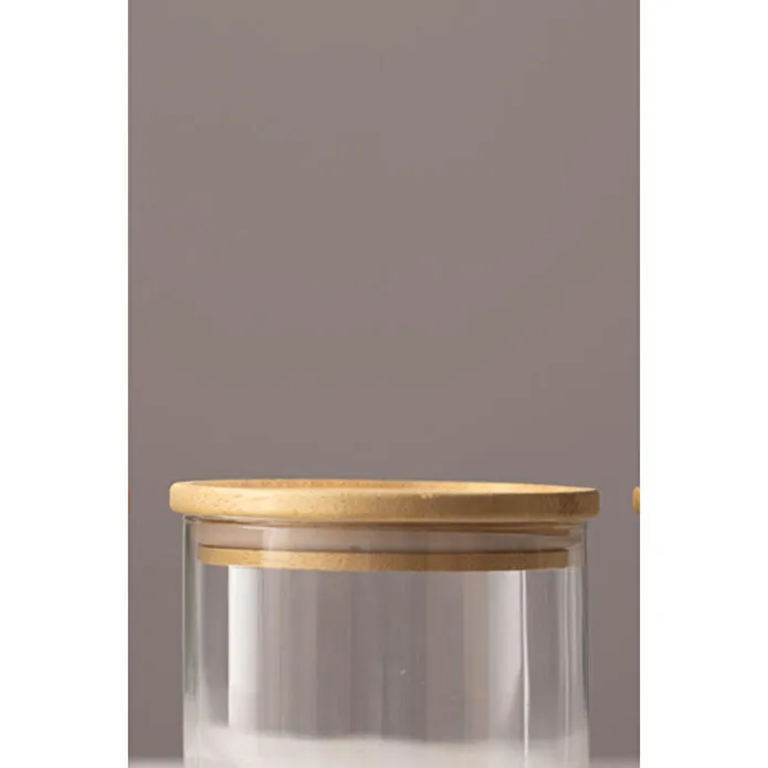 Rakle Sade 3'lü İstiflenebilir Kavanoz Seti 620 Cc