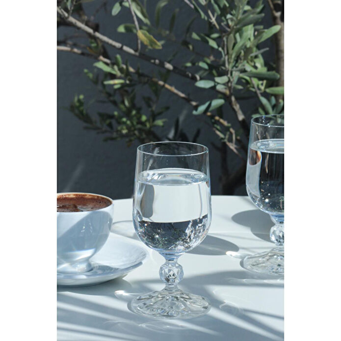 Rakle Claudia Kristal 6'lı Kahve Yanı Bardağı Seti 135 Cc